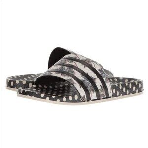 Adidas x Farm RIO Adilette Black Slides